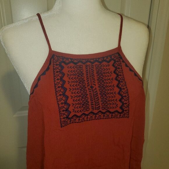 Chloe & Katie boho open back tank top xl - Picture 10 of 11